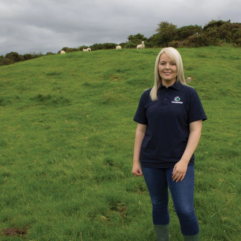 ALWAYS PROTECT YOUR SHAFT Navy Polo Shirt - Image 3