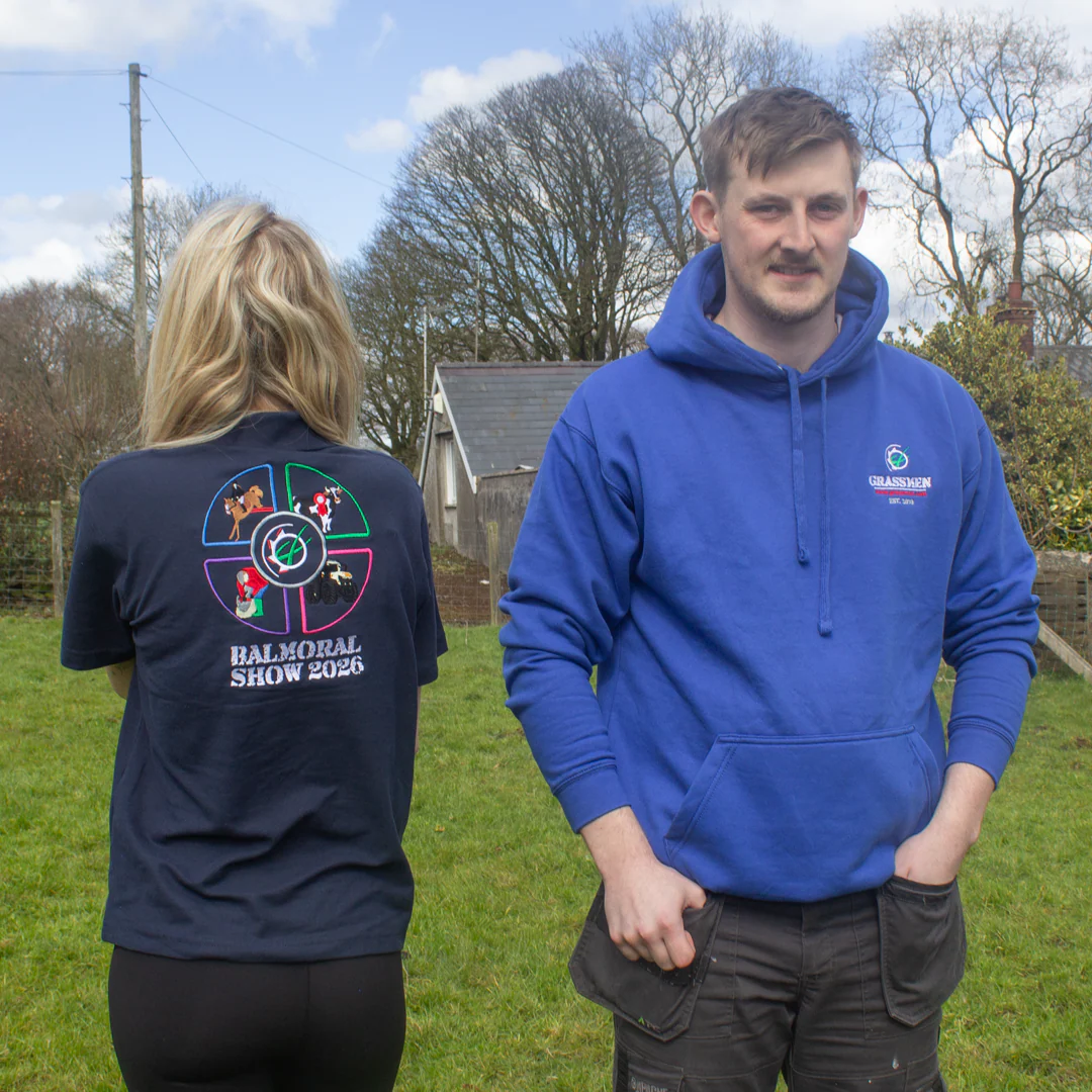 "Balmoral Show 2026" Limited Edition Show Special Unisex Adults Royal Blue Hoodie - Image 5