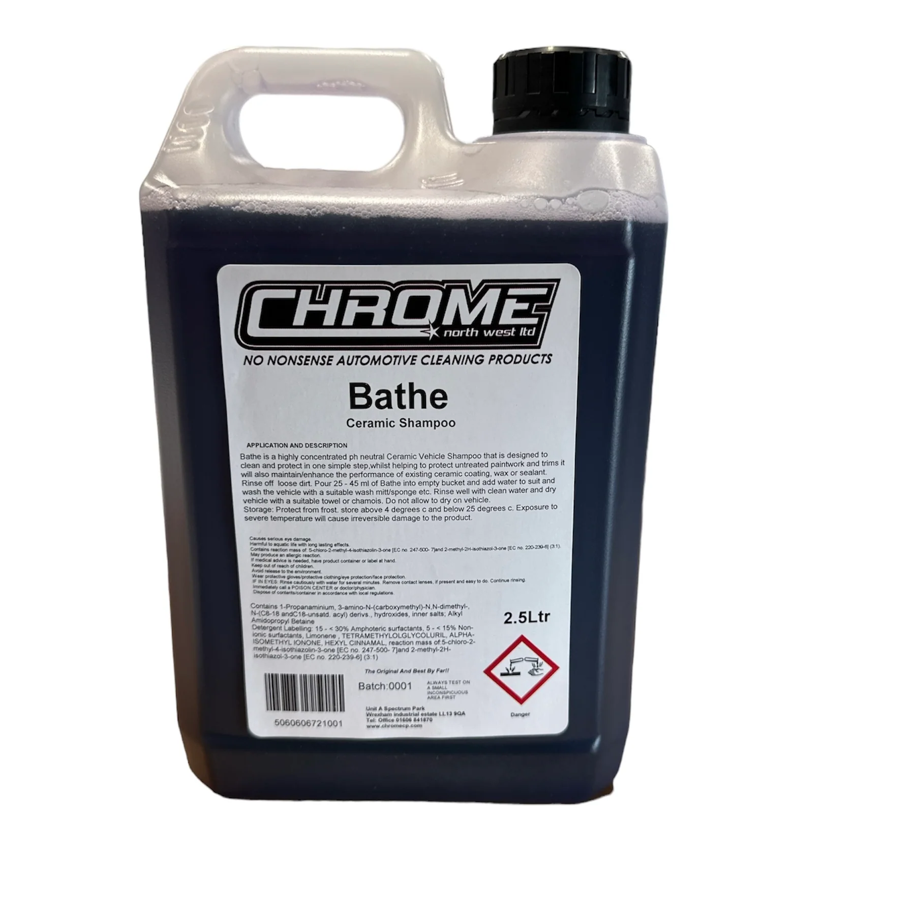 "CHROME" Bathe Ceramic Shampoo - Image 3