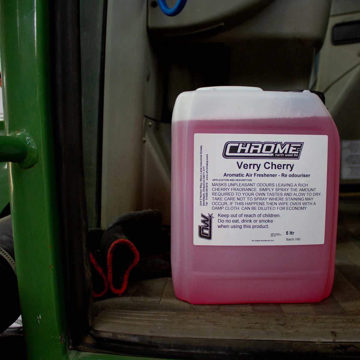 "Chrome" Very Cherry Air Freshener 5 Litre - Image 2