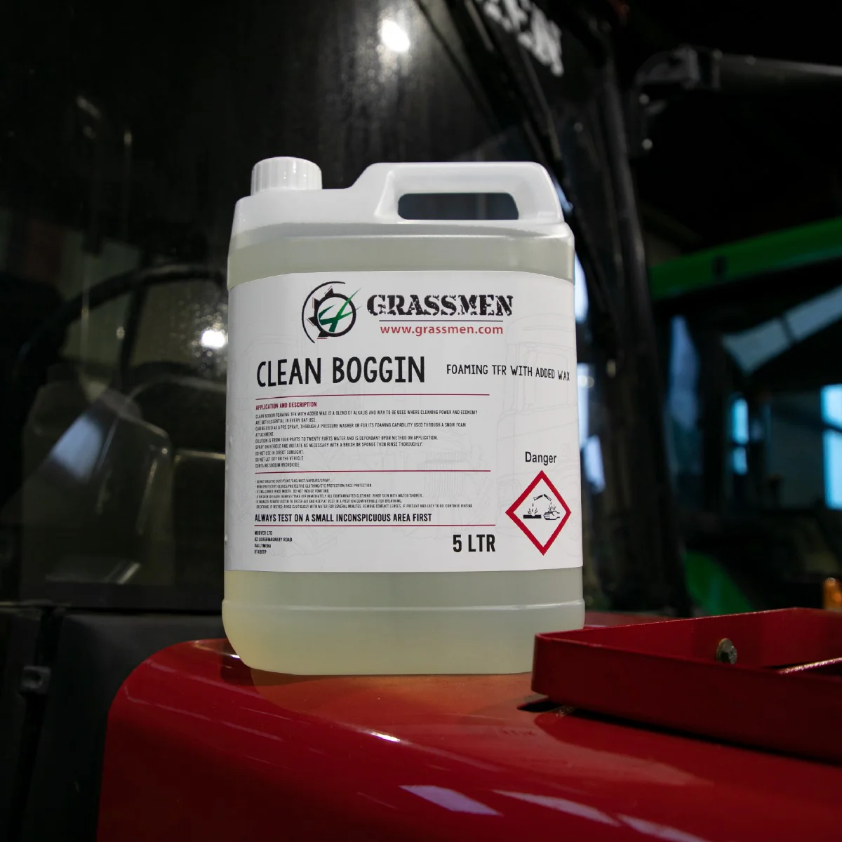 "GRASSMEN" Clean Boggin Foaming TFR & Added Wax - Image 2