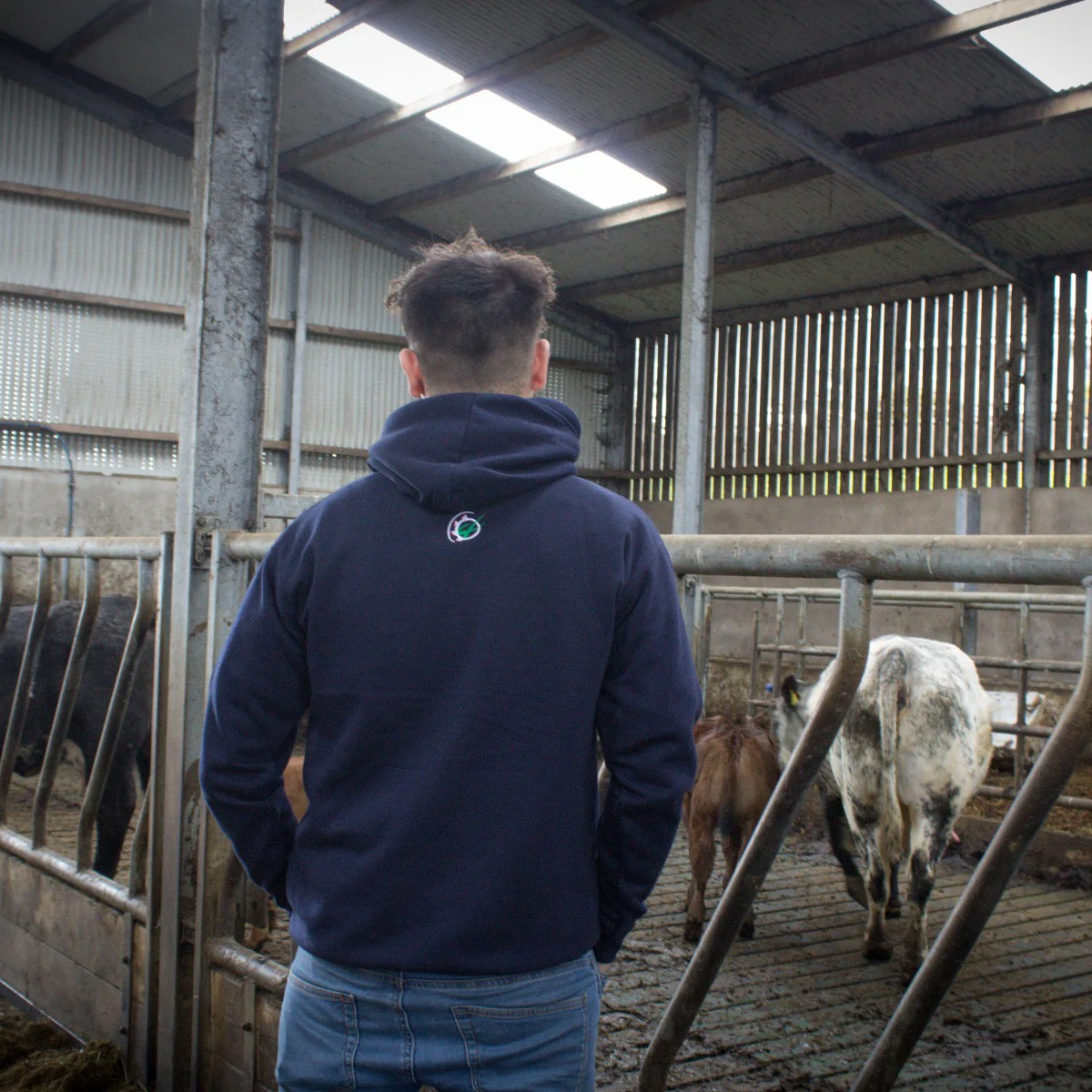 "Easily Distracted By Livestock" Unisex Adults Novelty Hoodie - Choose Colour - Image 10