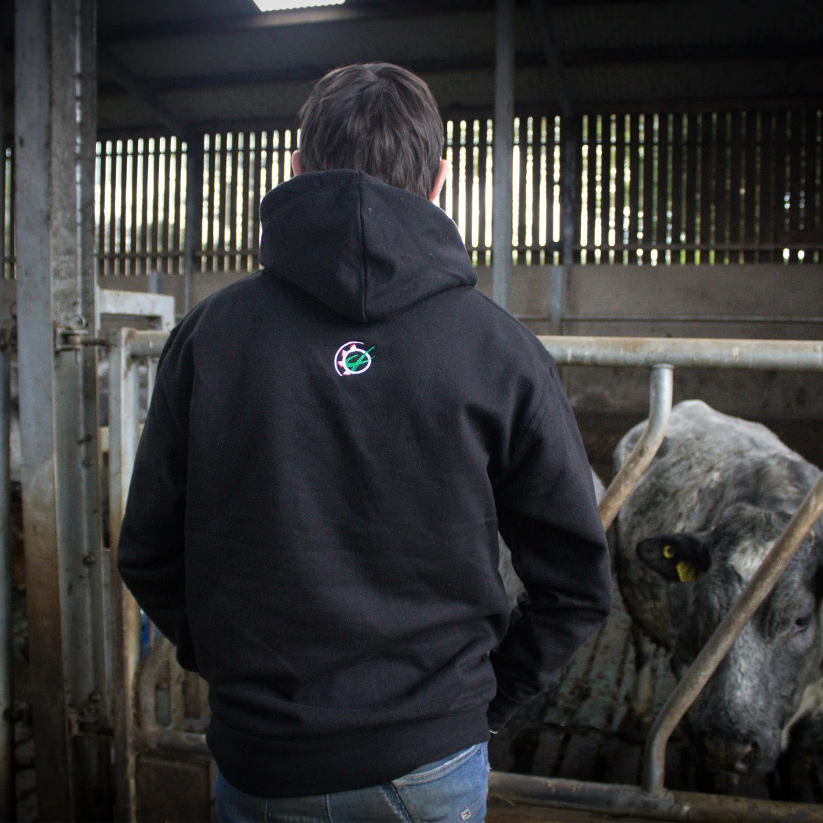 "Easily Distracted By Livestock" Unisex Adults Novelty Hoodie - Choose Colour - Image 12