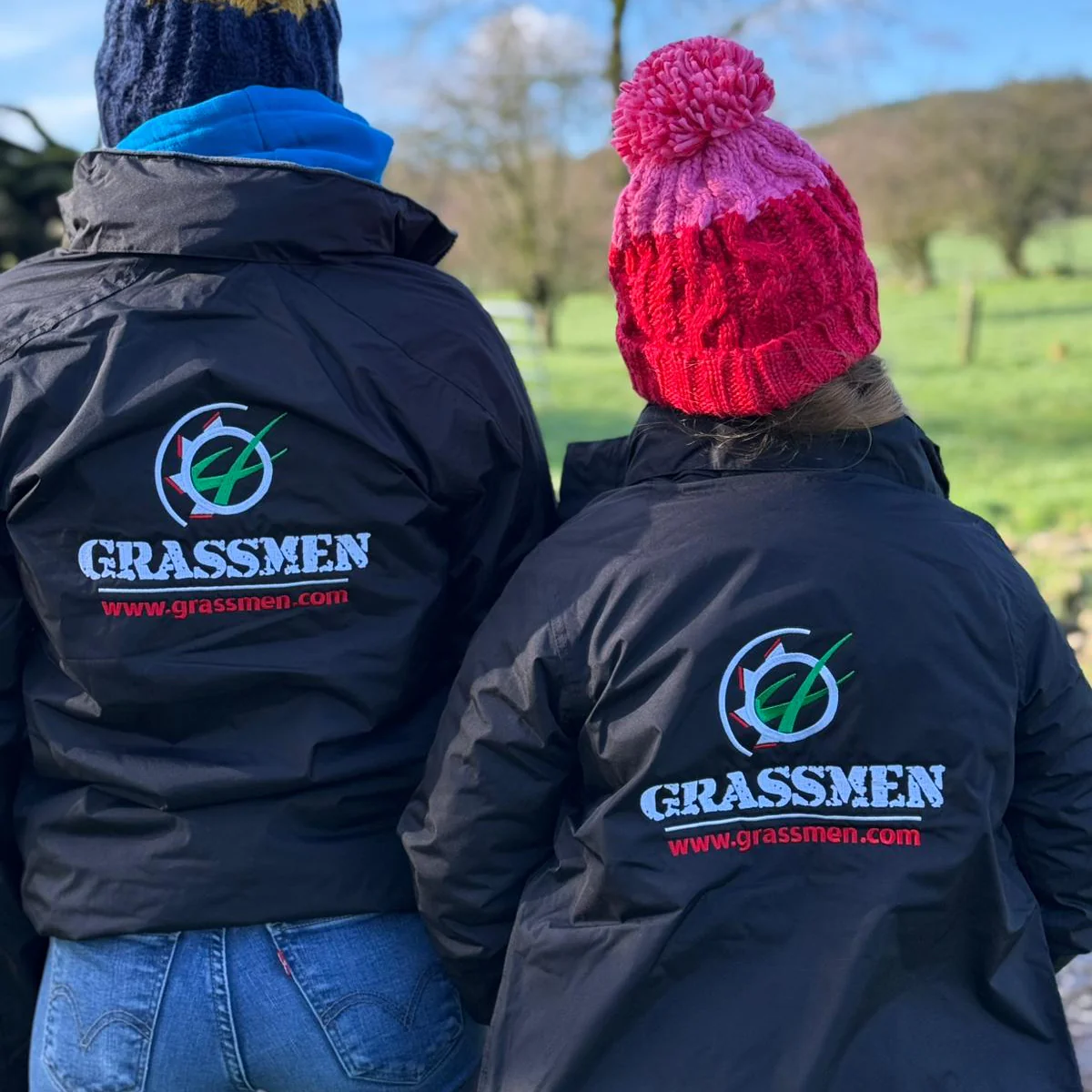 GRASSMEN Adults Drover Jacket - Black - Image 7