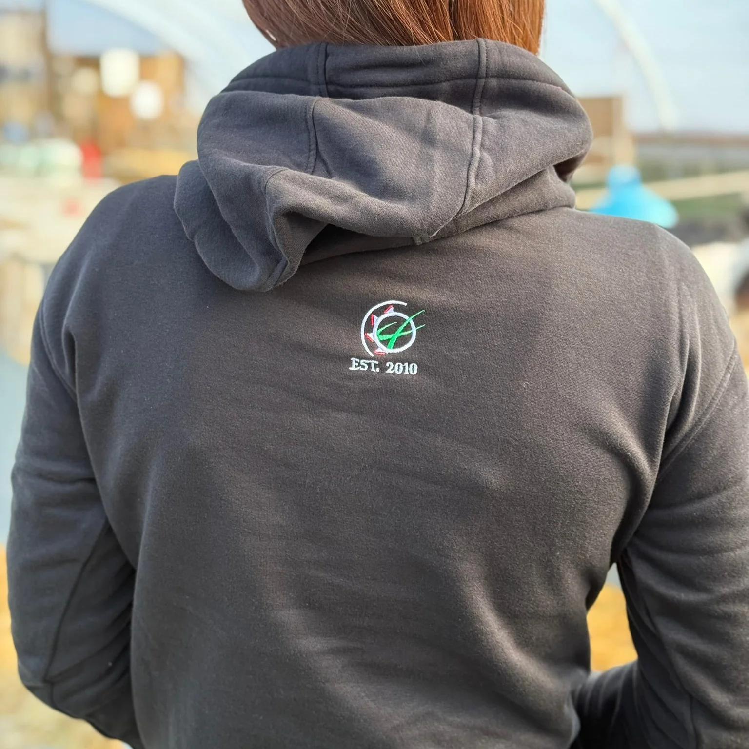 GRASSMEN Anthem Lite Hoodie Black - Image 4