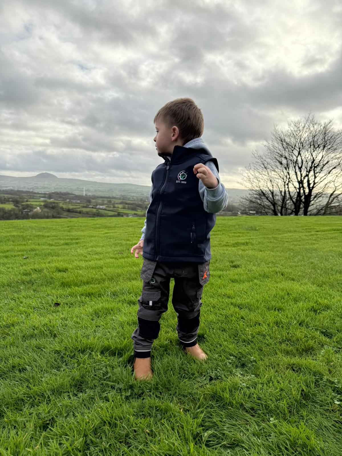 "GRASSMEN" Kids Holster Pocket Work Trousers - Image 6