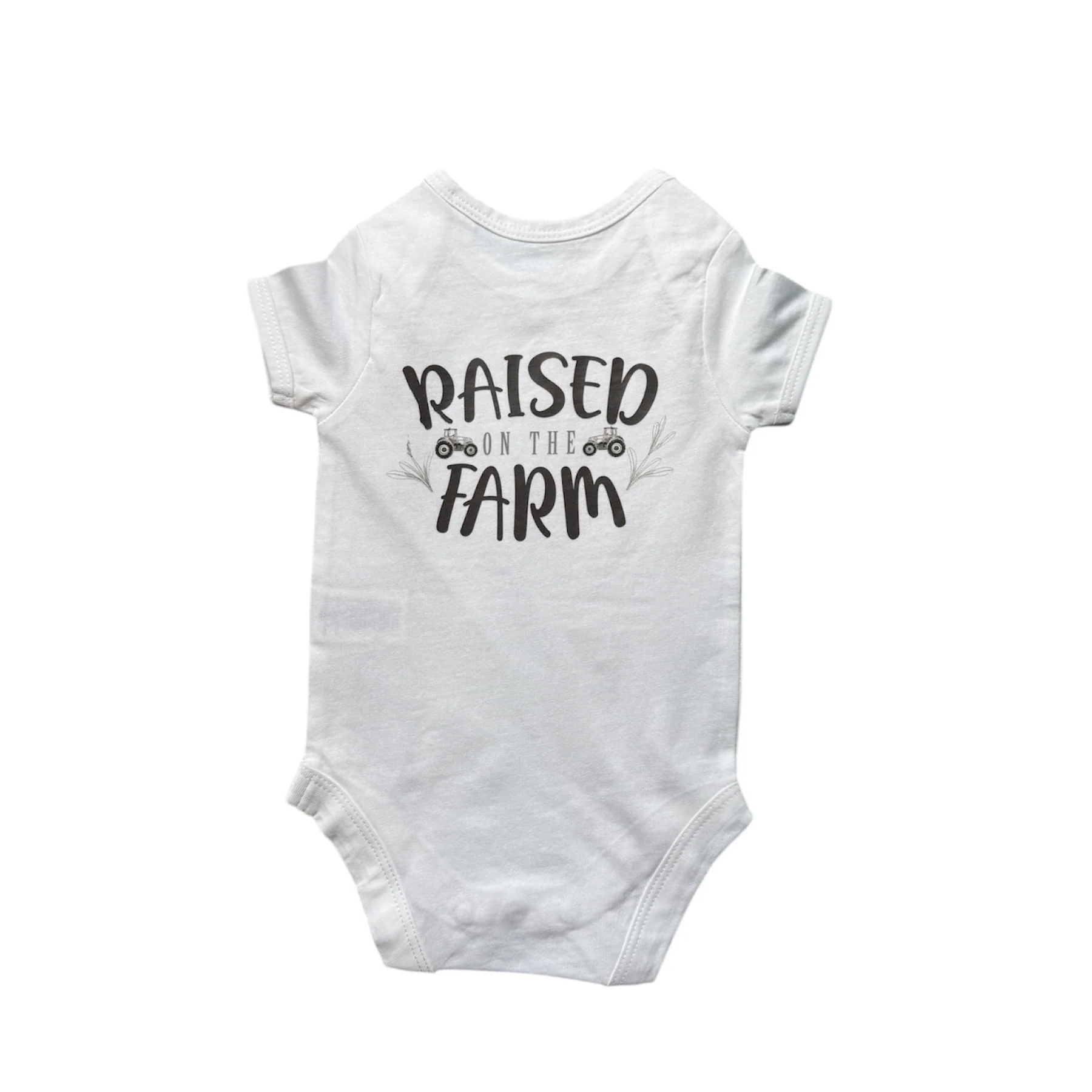 GRASSMEN Raised on the Farm Short Sleeved Baby Suit - Image 10