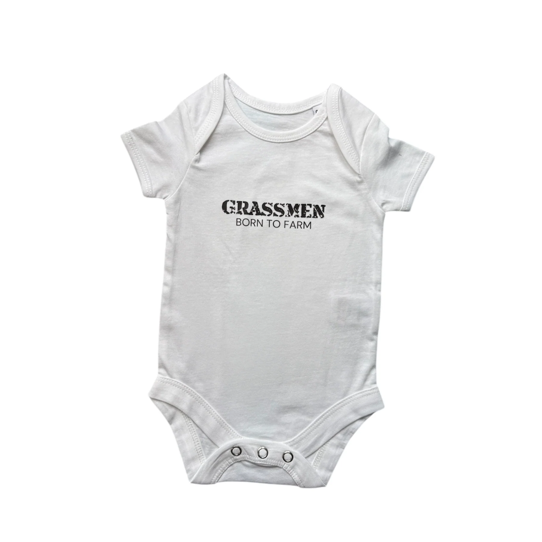 GRASSMEN Raised on the Farm Short Sleeved Baby Suit - Image 11