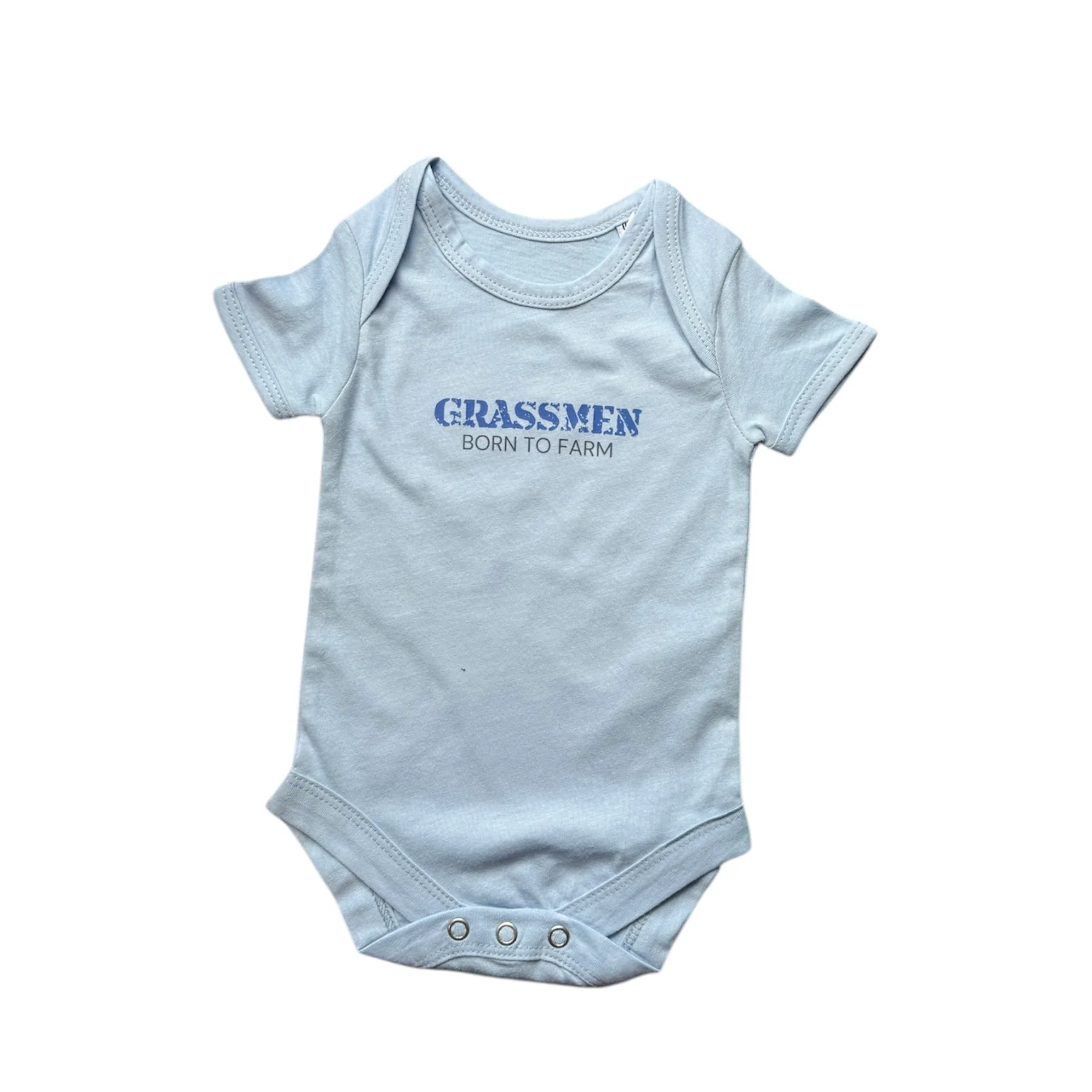 GRASSMEN Raised on the Farm Short Sleeved Baby Suit - Image 7