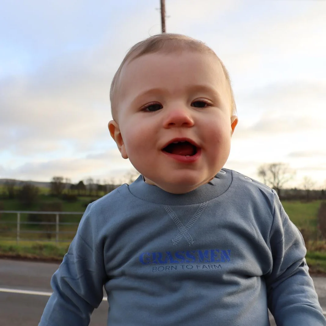 GRASSMEN Born to Farm - Raised on the Farm Sweatshirt - Image 14