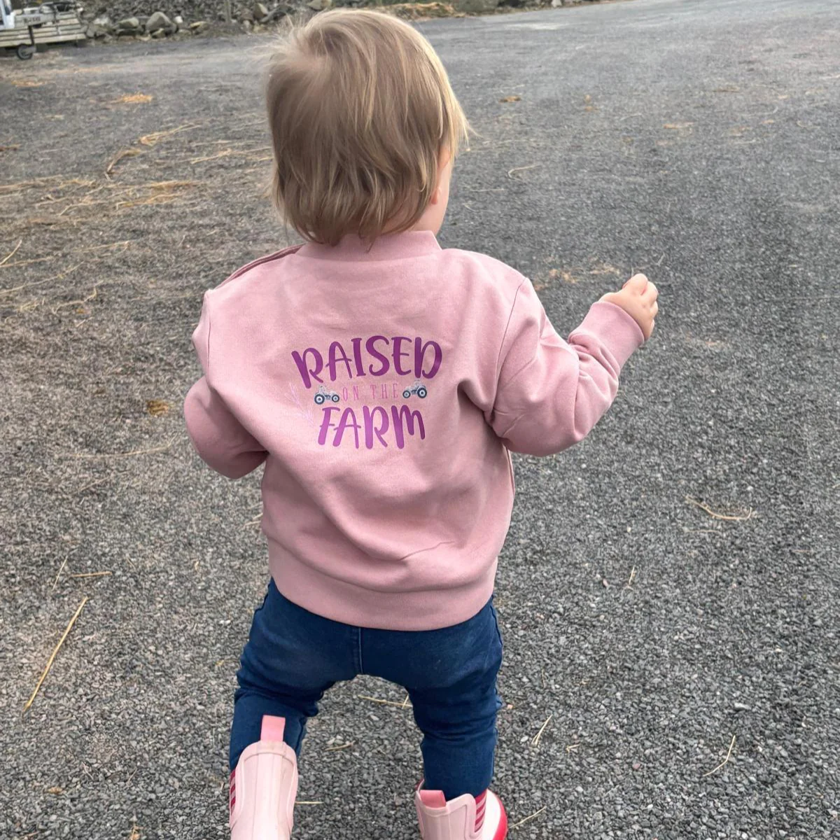GRASSMEN Born to Farm - Raised on the Farm Sweatshirt - Image 18