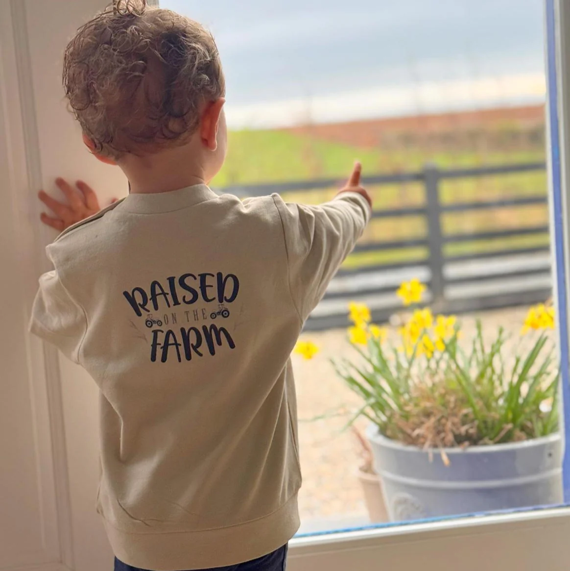 GRASSMEN Born to Farm - Raised on the Farm Sweatshirt - Image 19