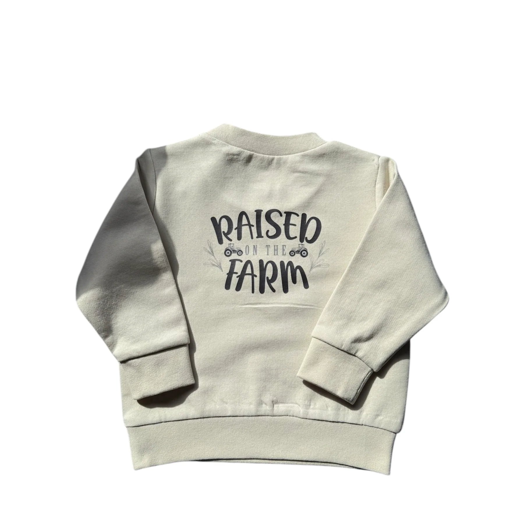 GRASSMEN Born to Farm - Raised on the Farm Sweatshirt - Image 7