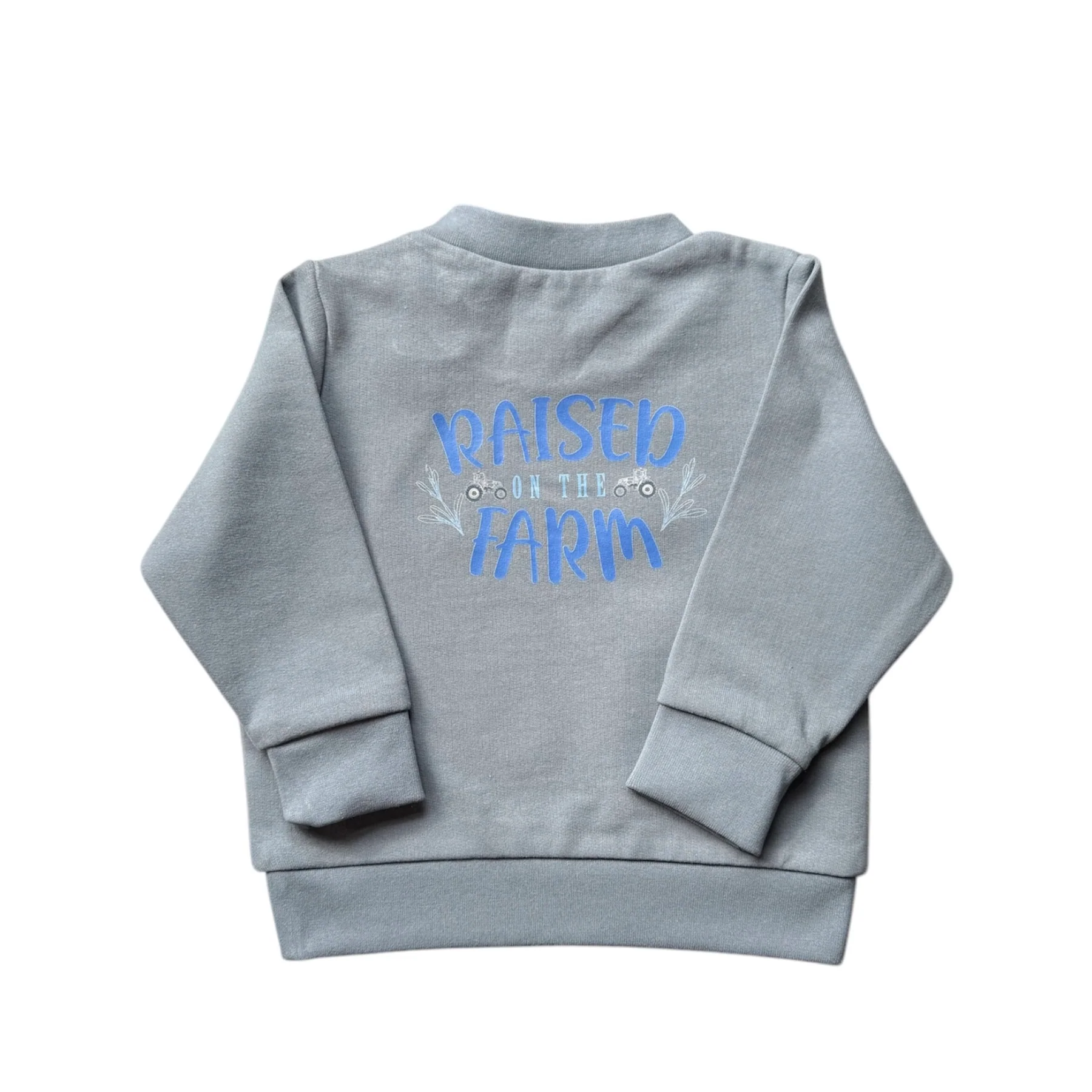 GRASSMEN Born to Farm - Raised on the Farm Sweatshirt - Image 8