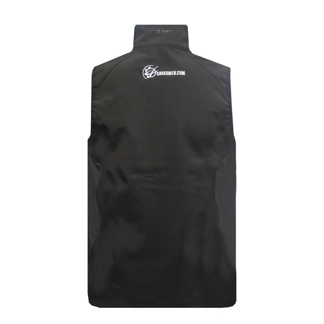 GRASSMEN Core Softshell Bodywarmer Black - Image 4