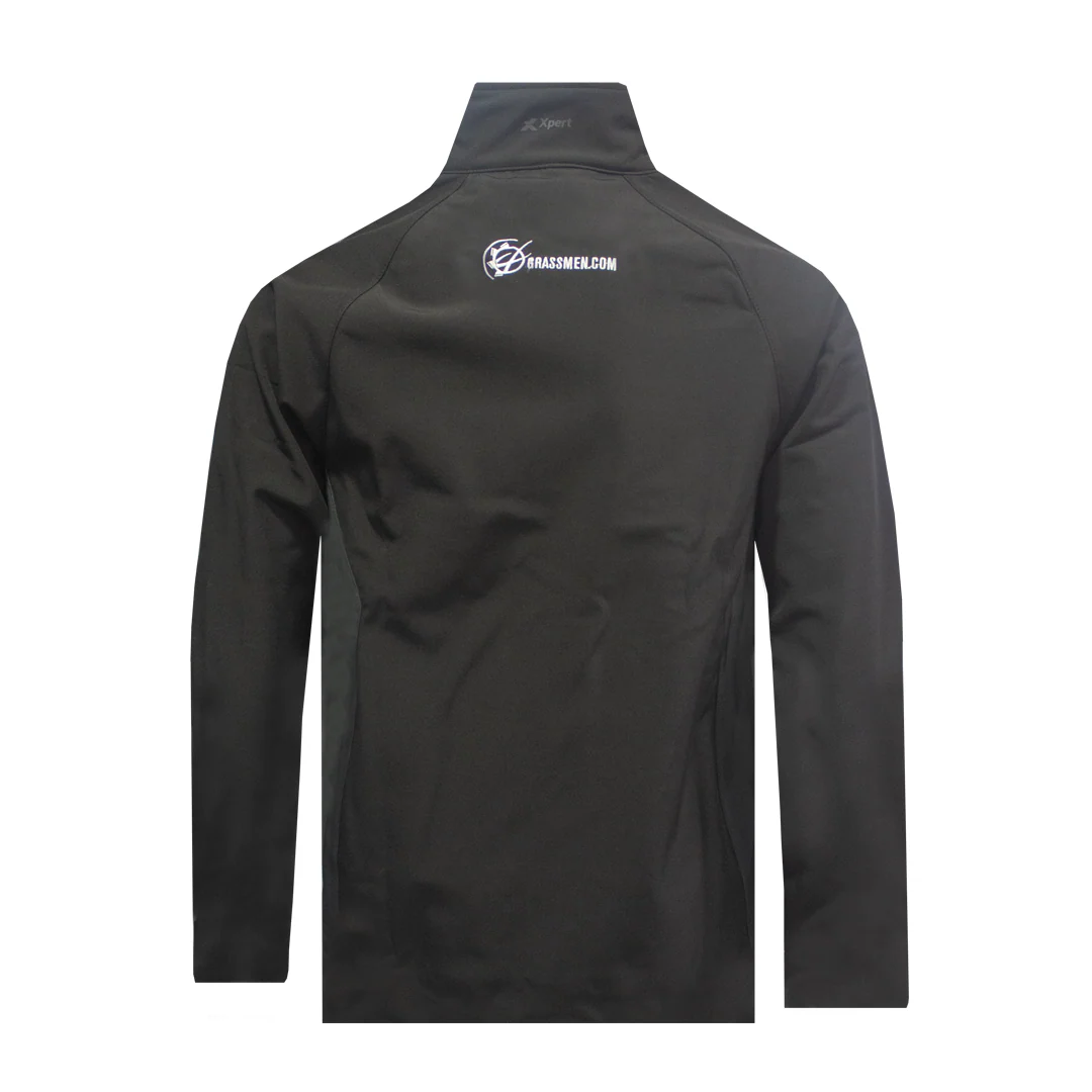 GRASSMEN Core Softshell Jacket Black - Image 3
