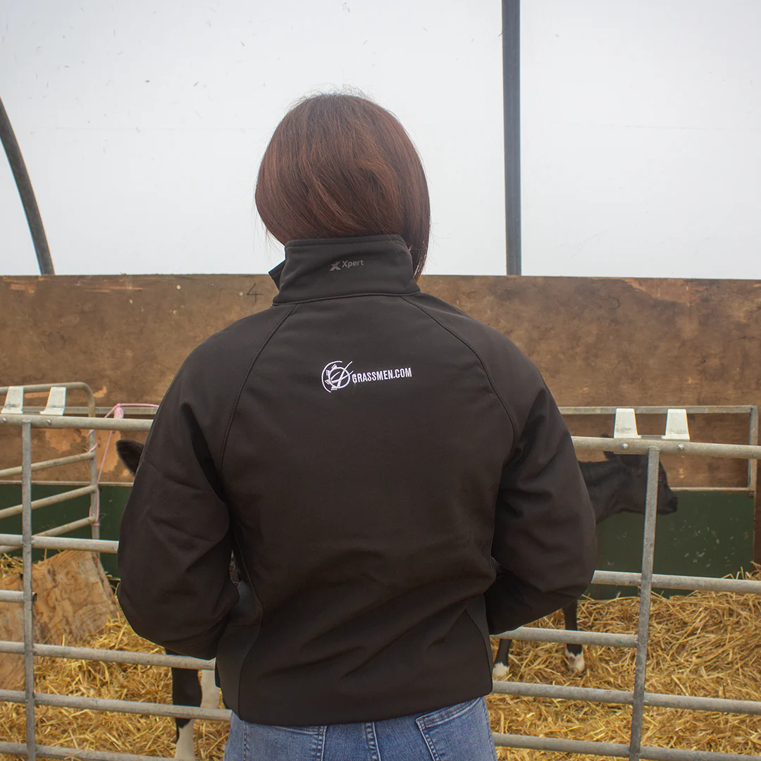 GRASSMEN Core Softshell Jacket Black - Image 4