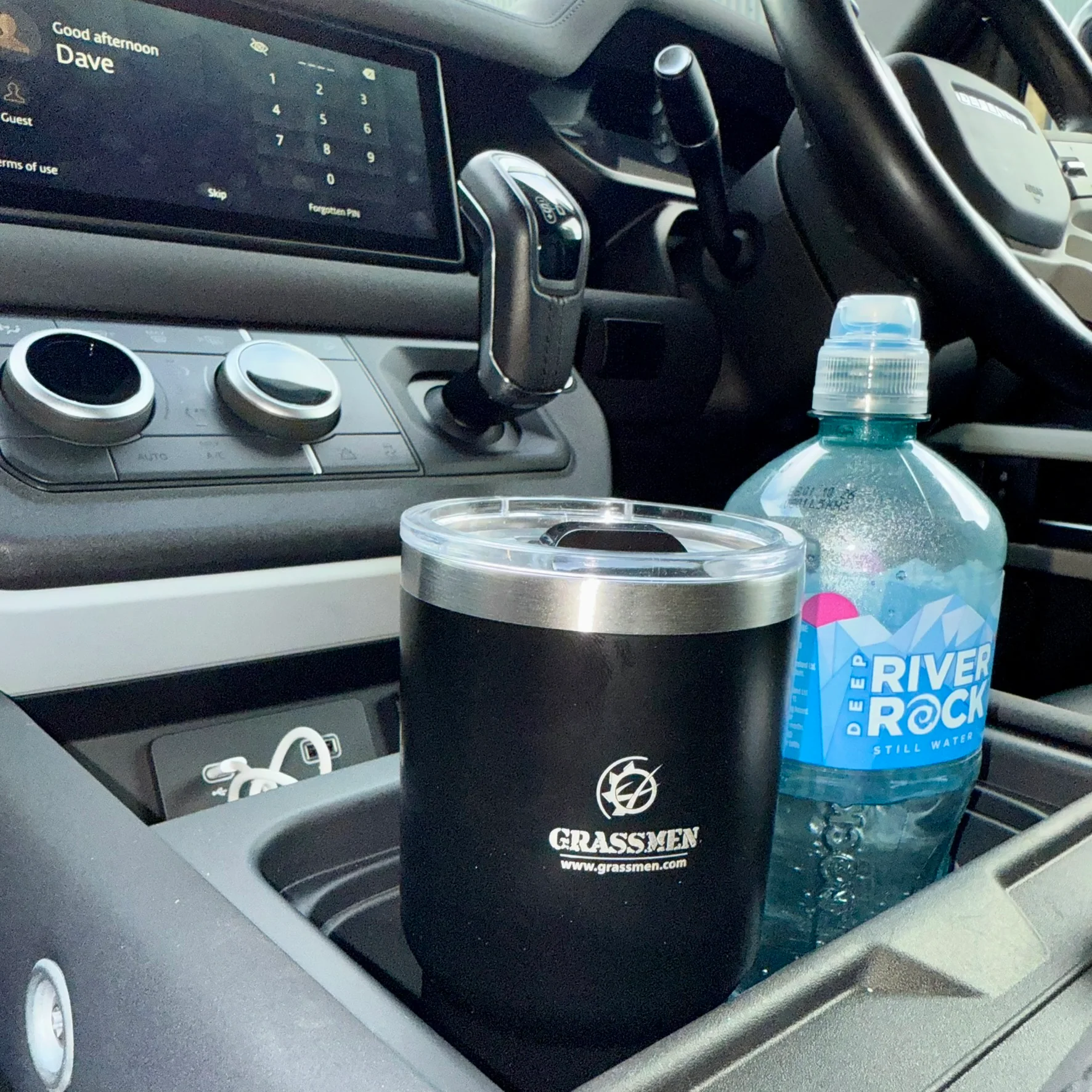 GRASSMEN Double Walled Travel Mug Stainless Steel - Image 2