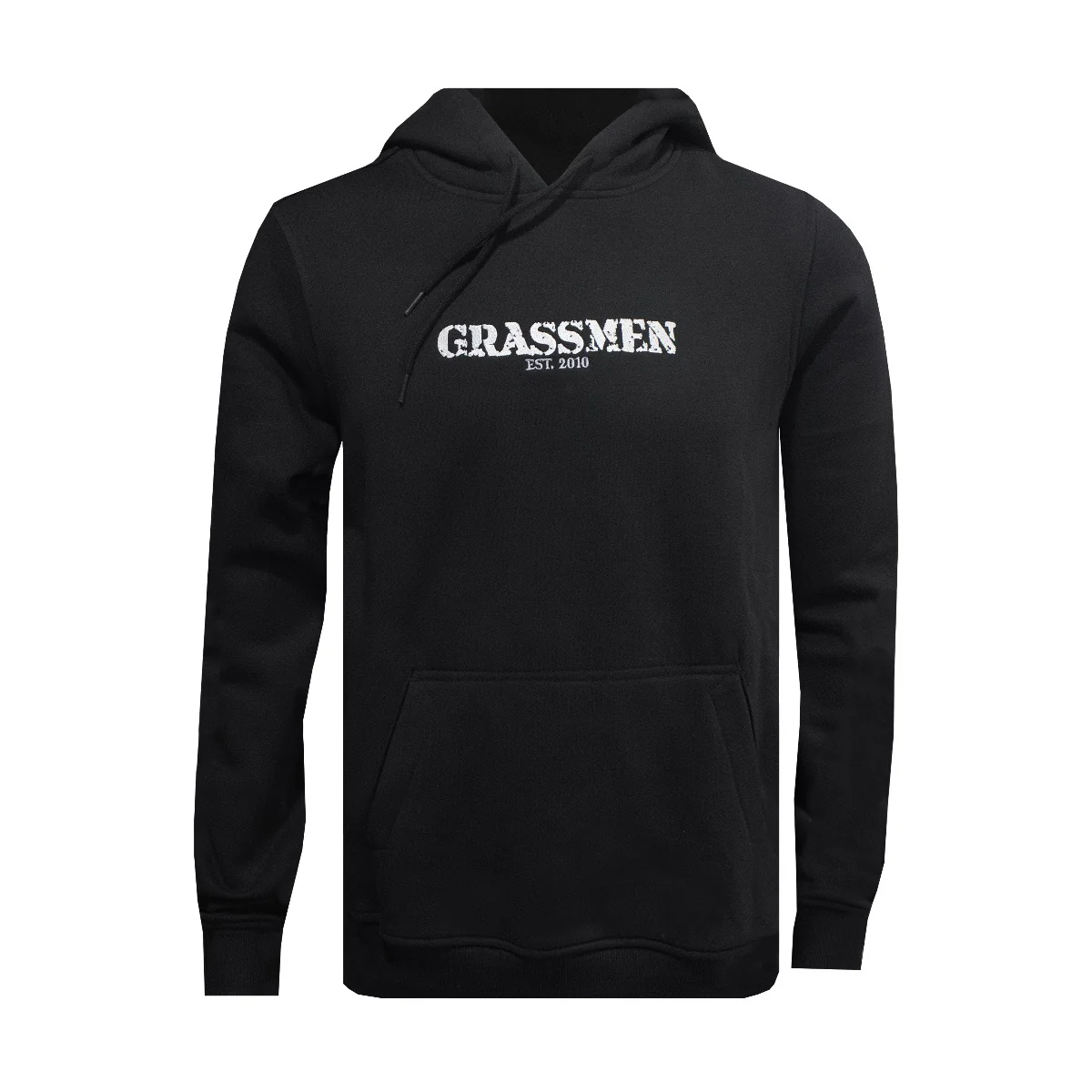 "GRASSMEN" LUX. Unisex Adults Hoodie Black