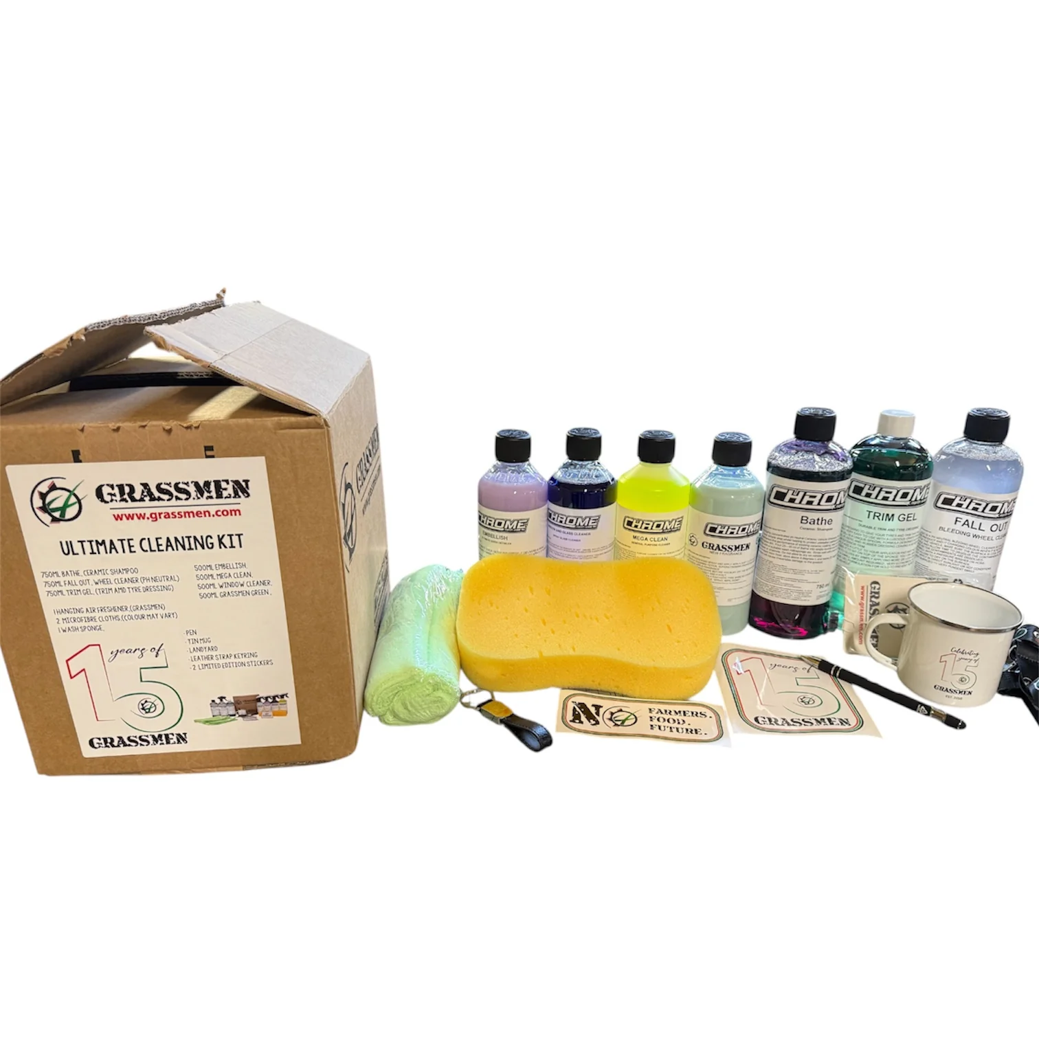 "GRASSMEN" Ultimate Cleaning Kit