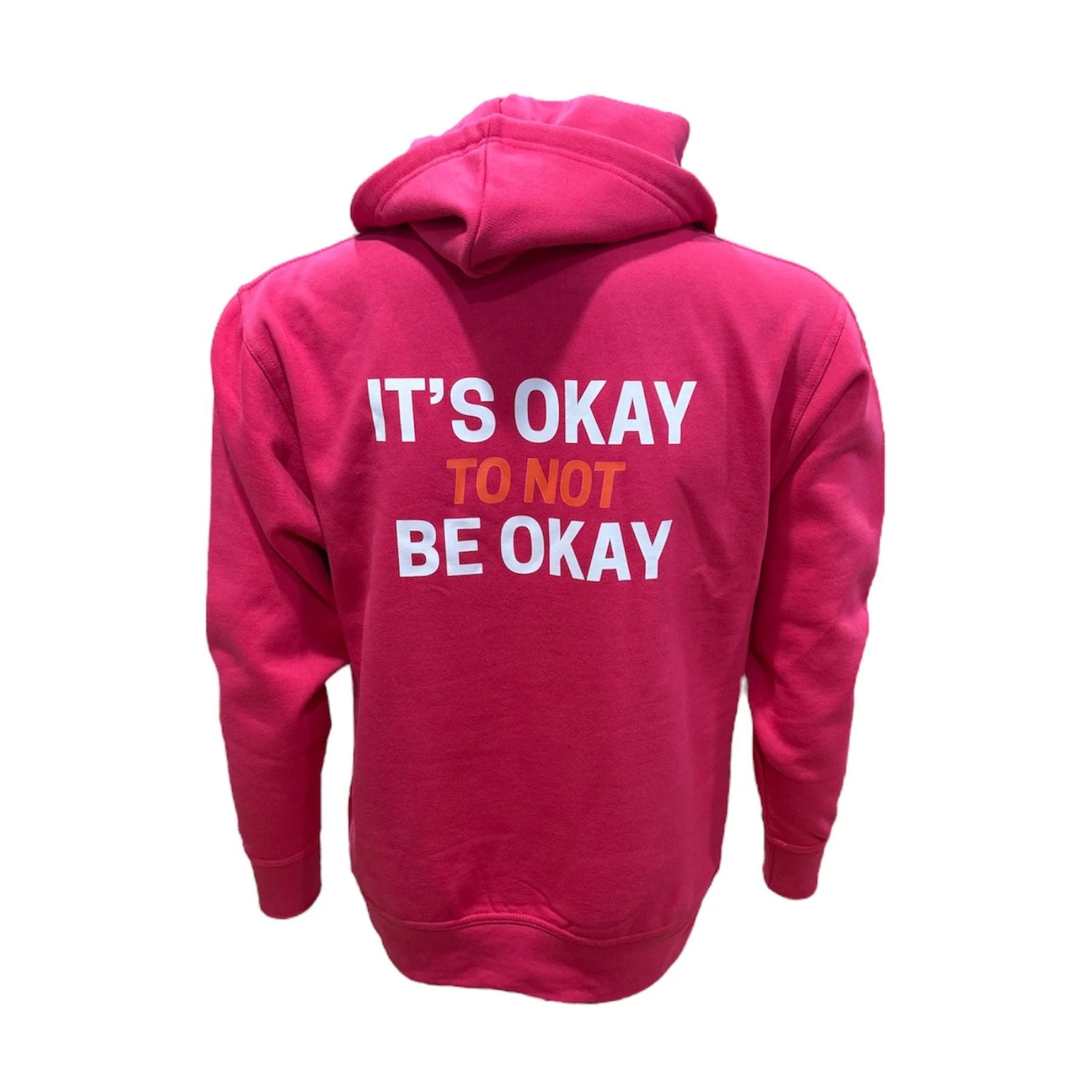 IT'S OKAY TO NOT BE OKAY Adults Unisex Hoodie - Image 12