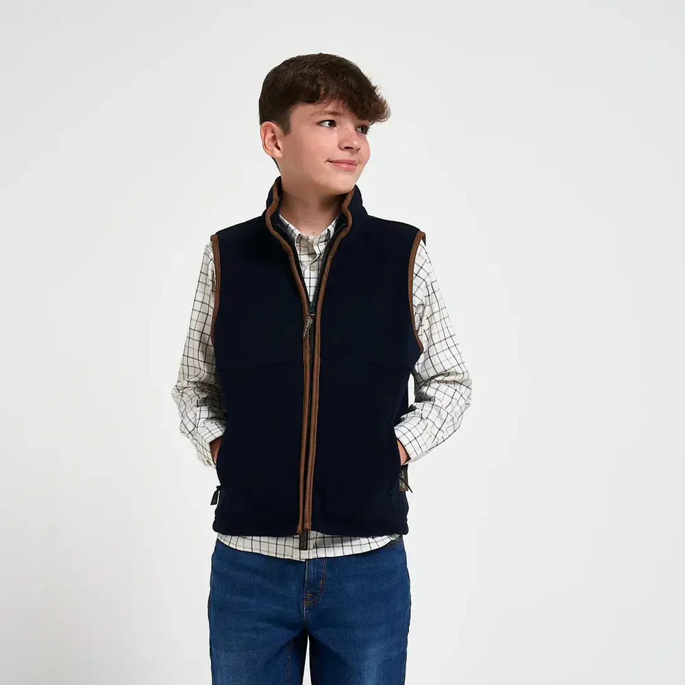 Jack Pyke Junior Countryman Gilet Navy - Image 2
