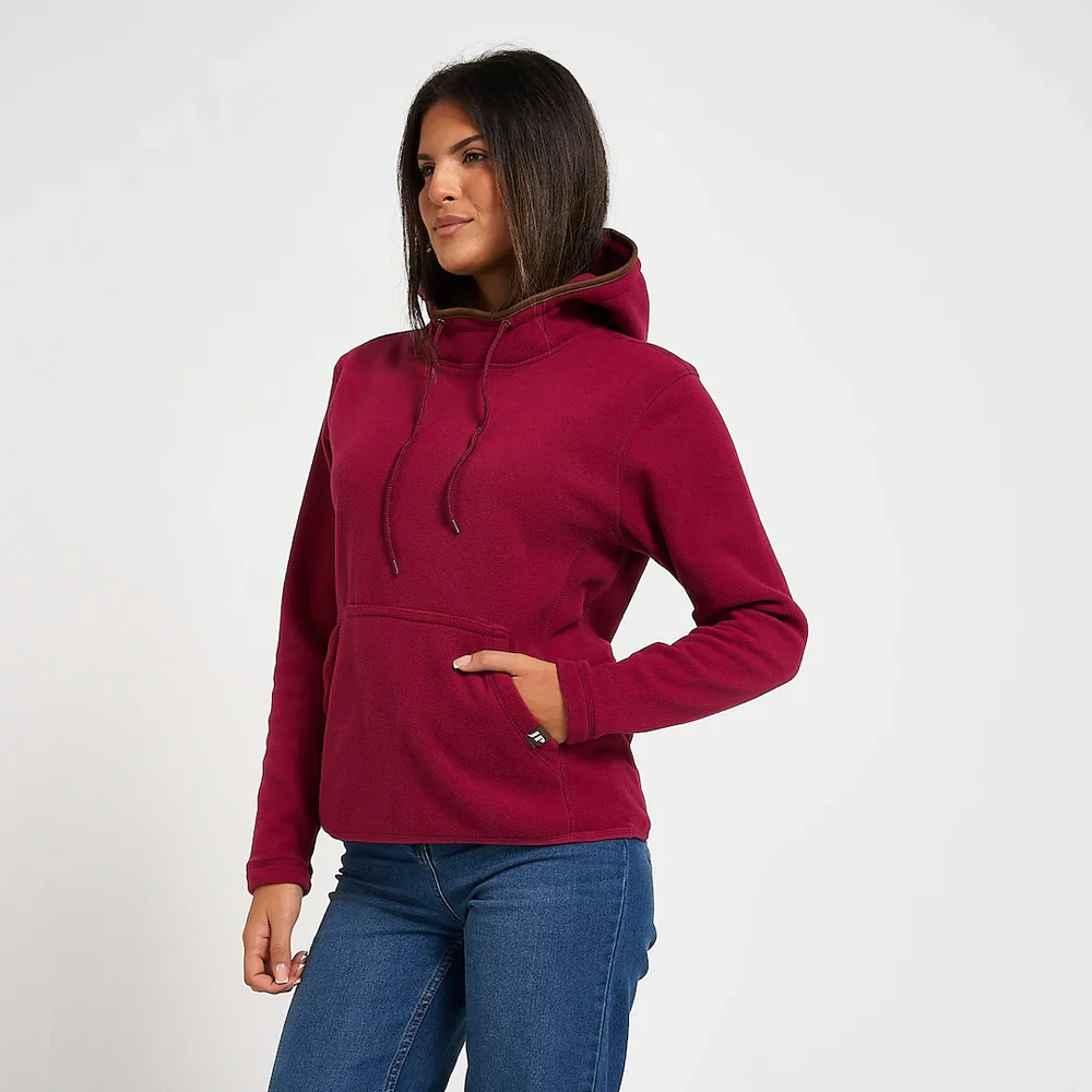 Jack Pyke Ladies Fleece Hoodie Roselle - Image 2