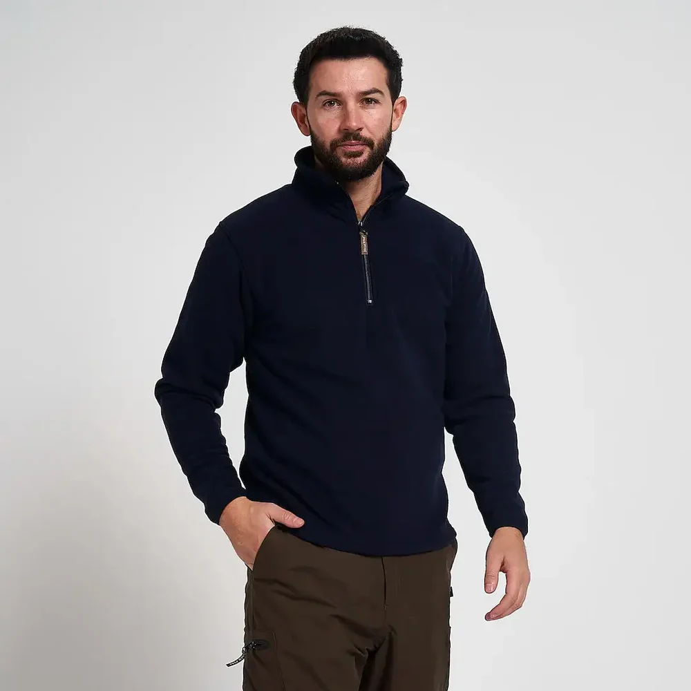 Jack Pyke Men's Country Fleece Top Navy - Image 3