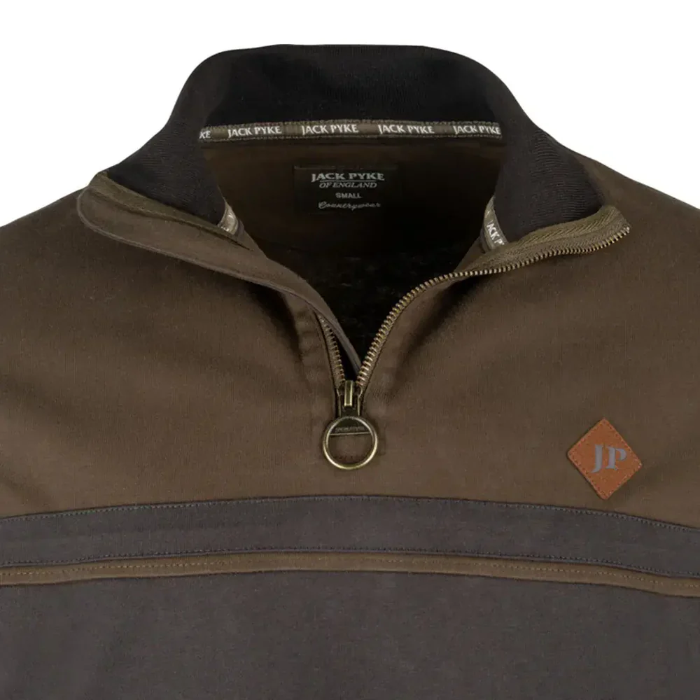 Jack Pyke Men's Half Zip Contrast Sweatshirt - Image 2
