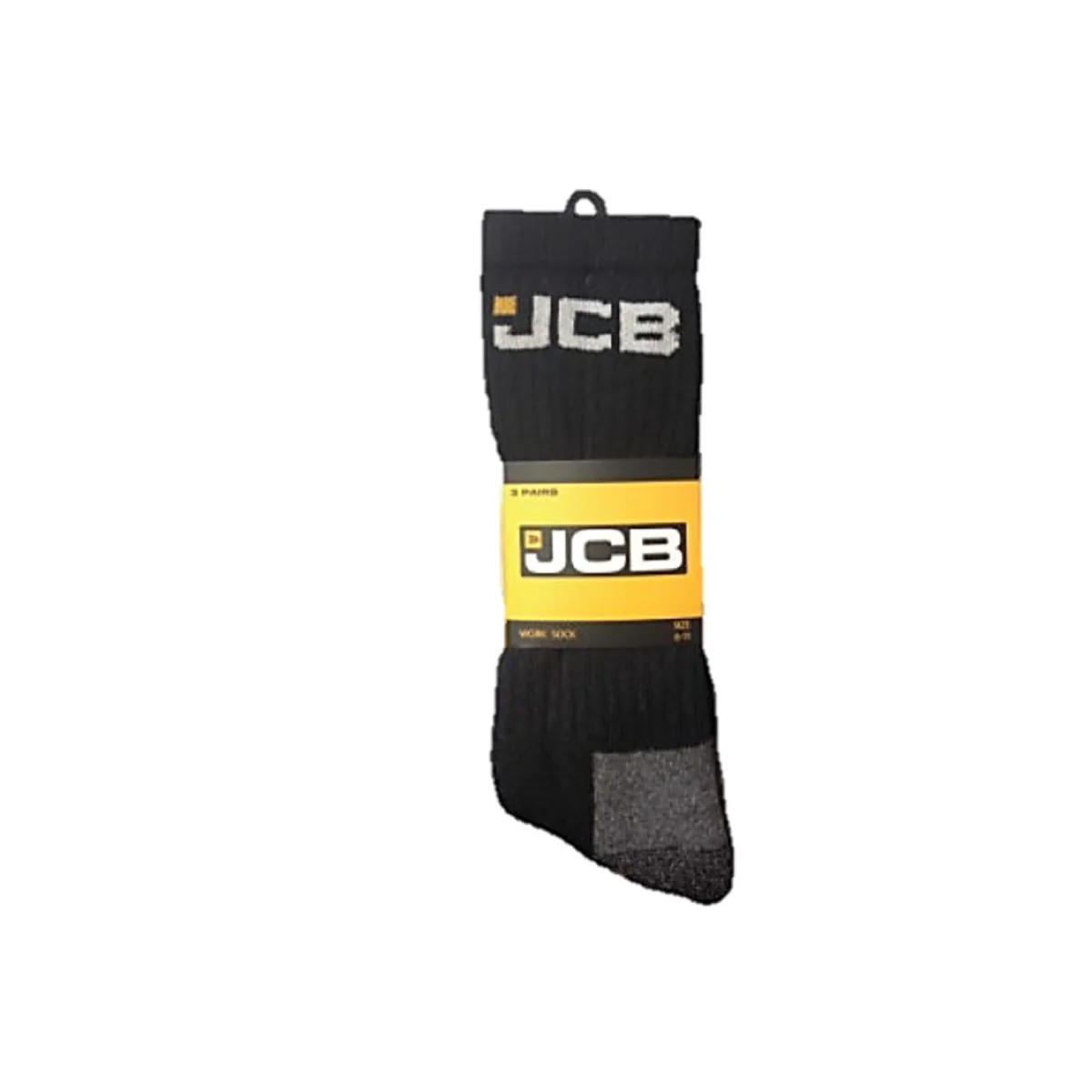 JCB - 3 Pack Work Socks - Image 2