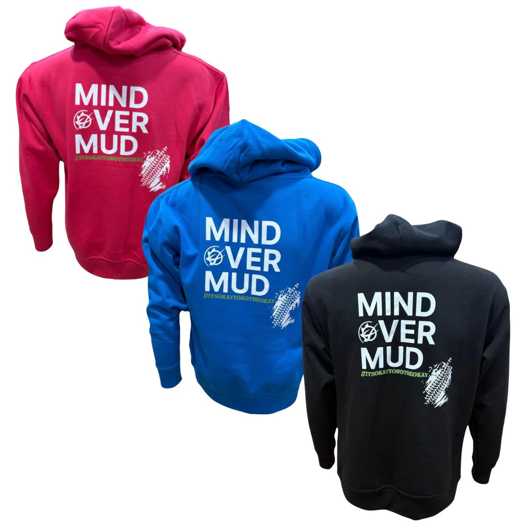Mind OVER Mud Adults Unisex Hoodie - Image 11