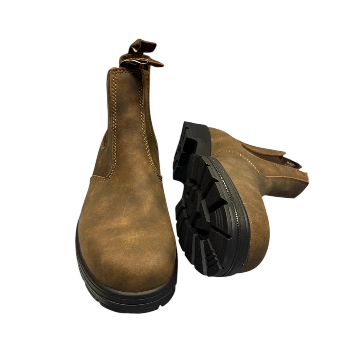 Mongrel Dealer Boots, Cloudy Brown, Elastic Side, Round Toe, Non-Safety K91075 - Image 3