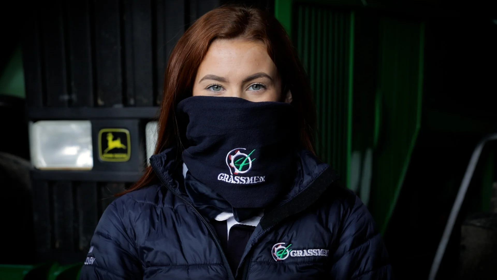 "GRASSMEN" Navy Snood - Image 3