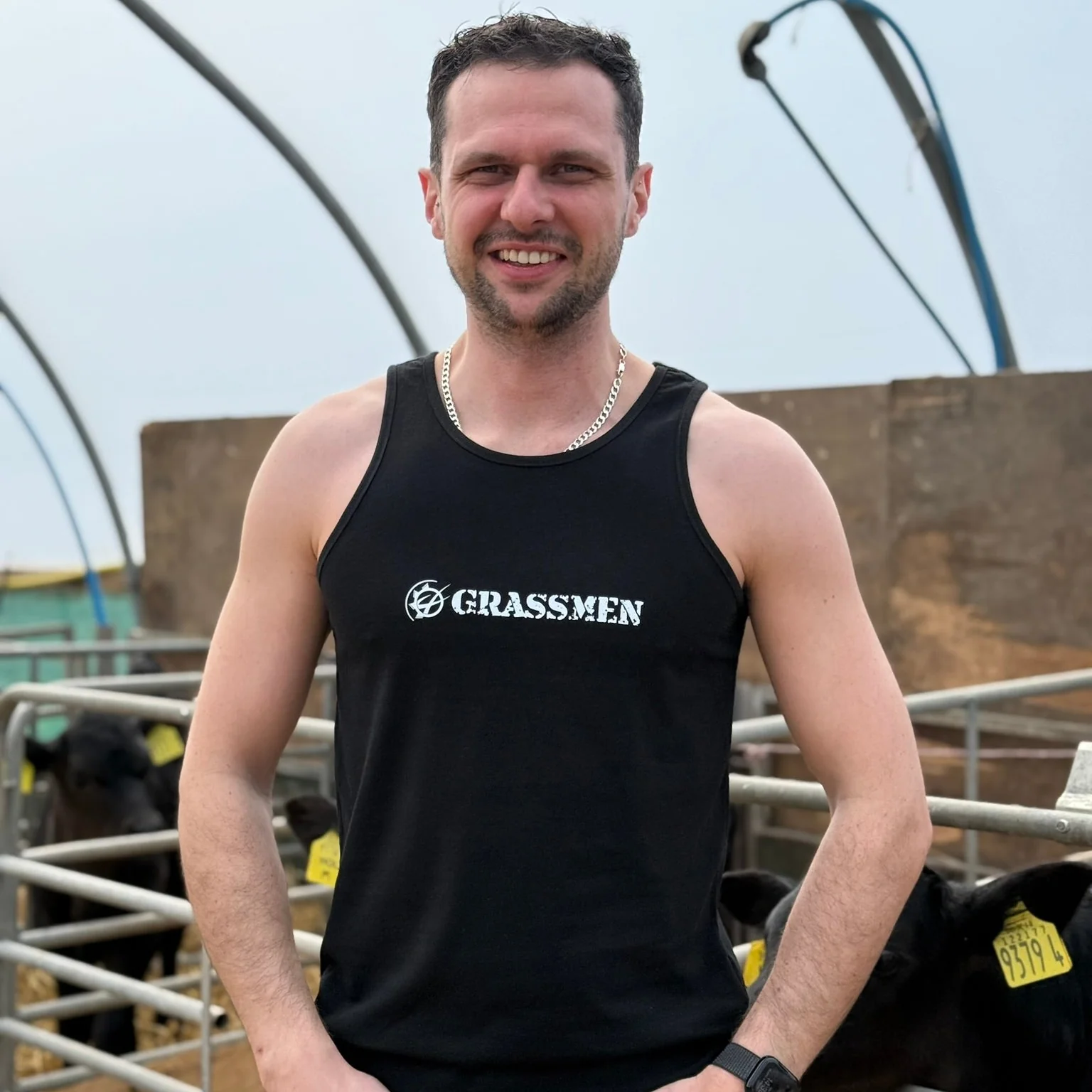 NO Farmers. No Food. No Future Tank Top - Black - Image 3