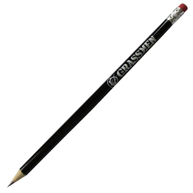 "GRASSMEN" Pencil with eraser