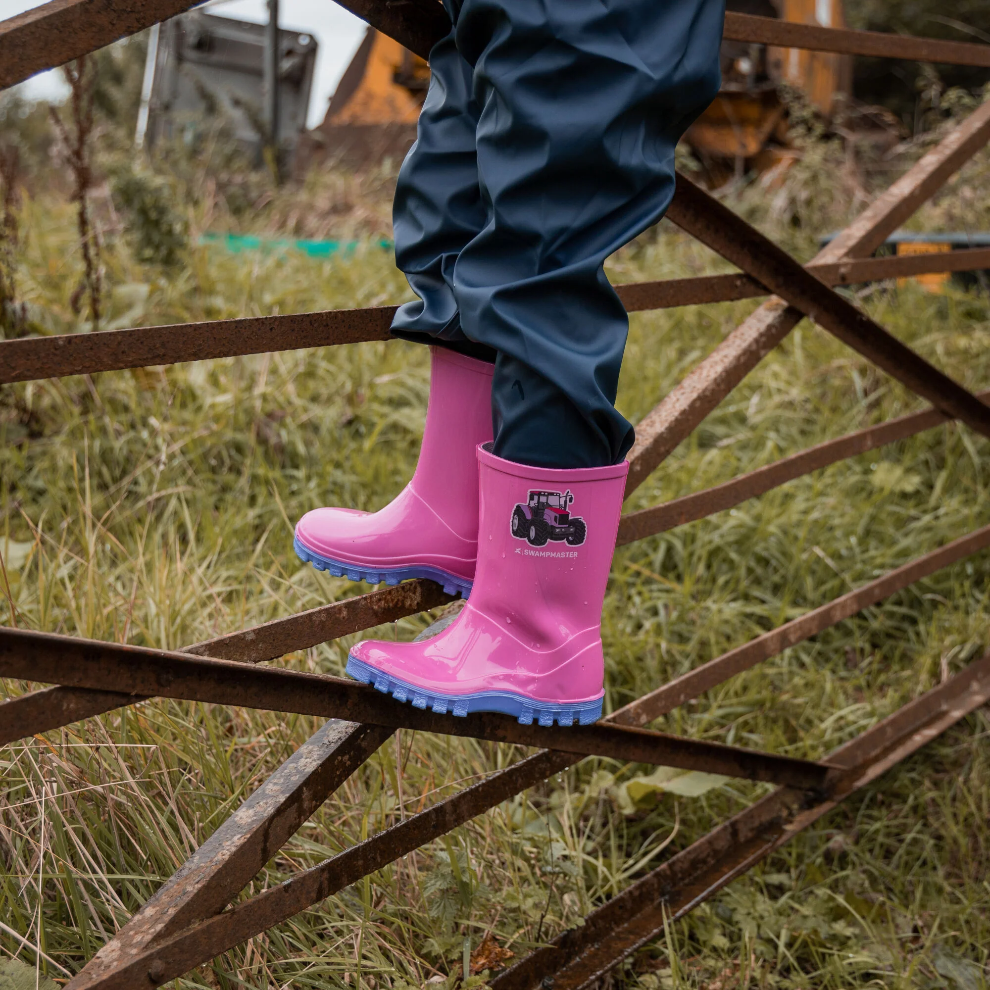 Swampmaster Junior Tractor Wellington Boot - Image 3