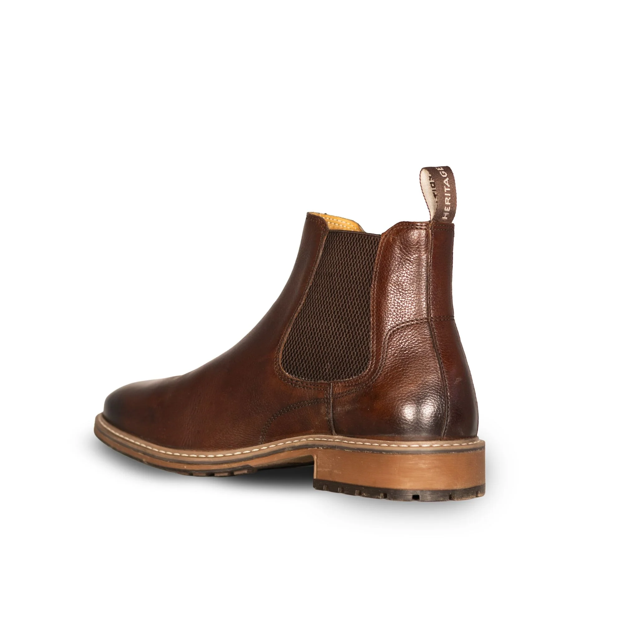 Xpert Heritage Dexter Chelsea Boot Brown - Image 3