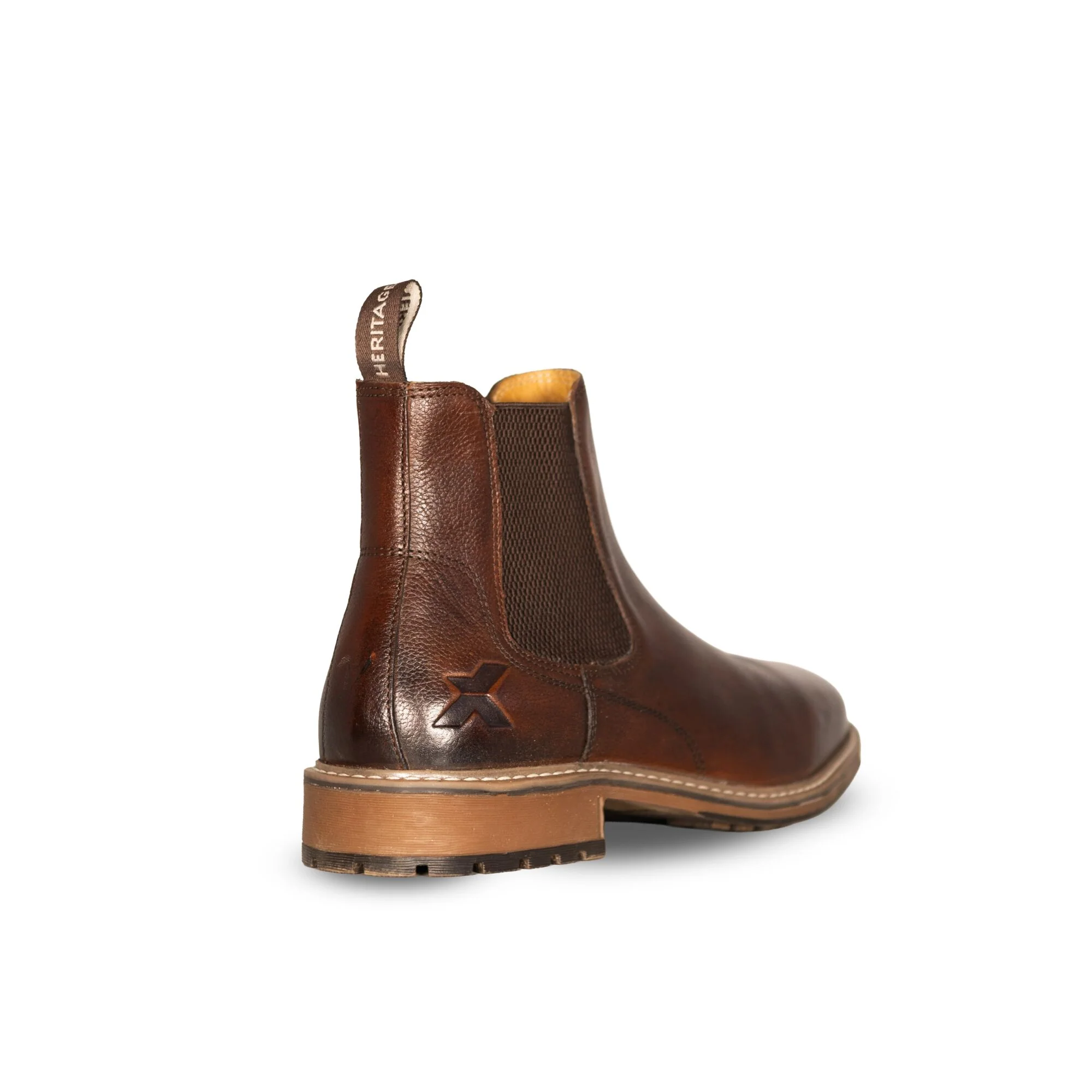 Xpert Heritage Dexter Chelsea Boot Brown - Image 5